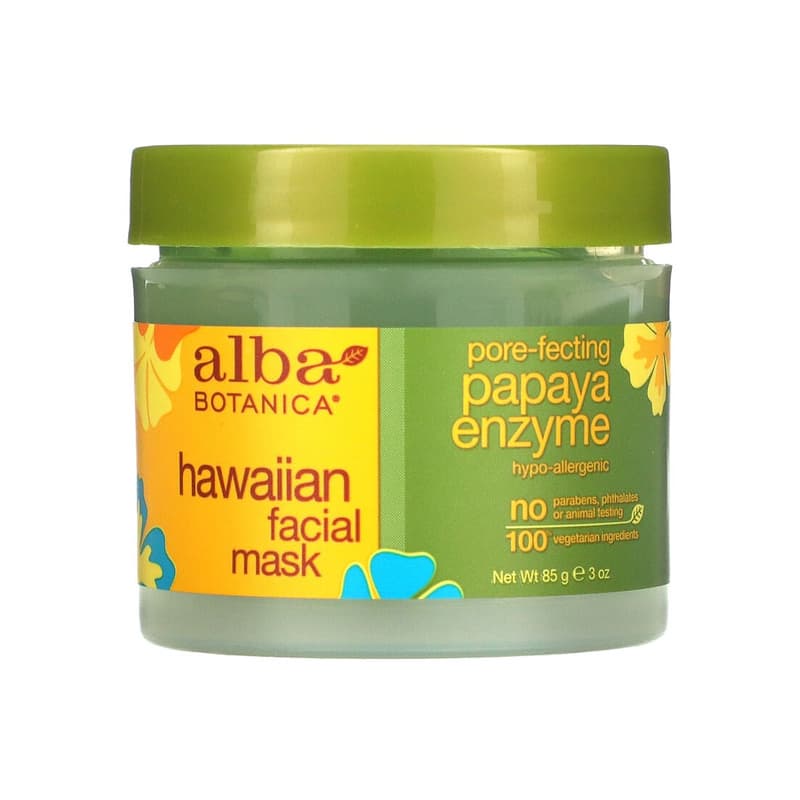 Hawaiian Beauty Facial Mask, Pore-Fecting Papaya Enzyme