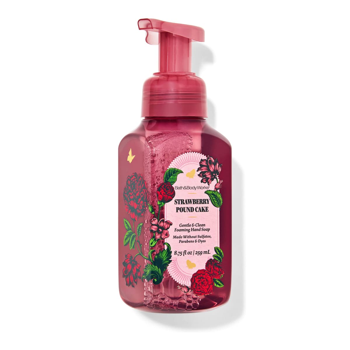 Strawberry Pound Cake, Gentle & Clean Foaming Hand Soap