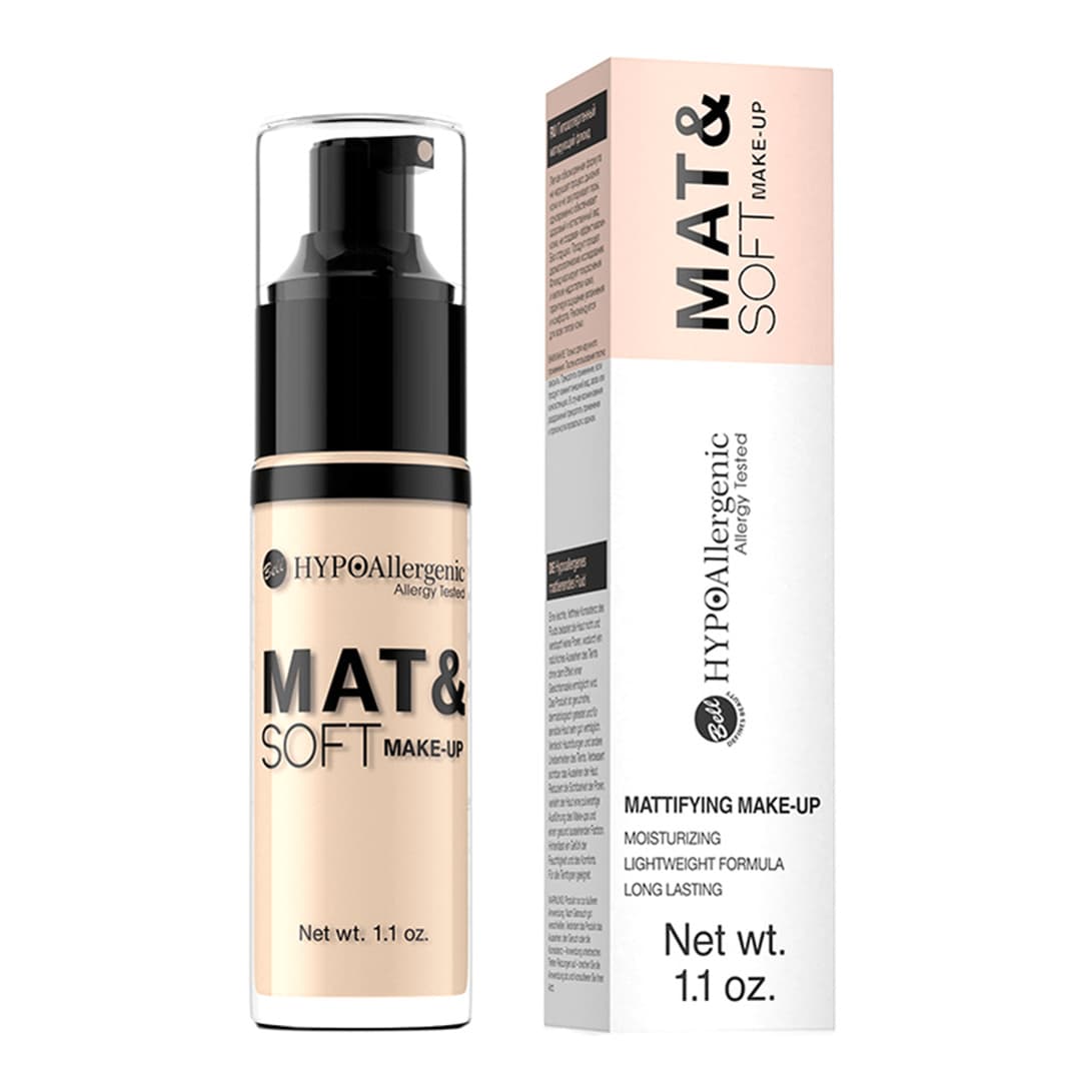 HYPOAllergenic Mat & Soft Makeup Foundation 02 Natural
