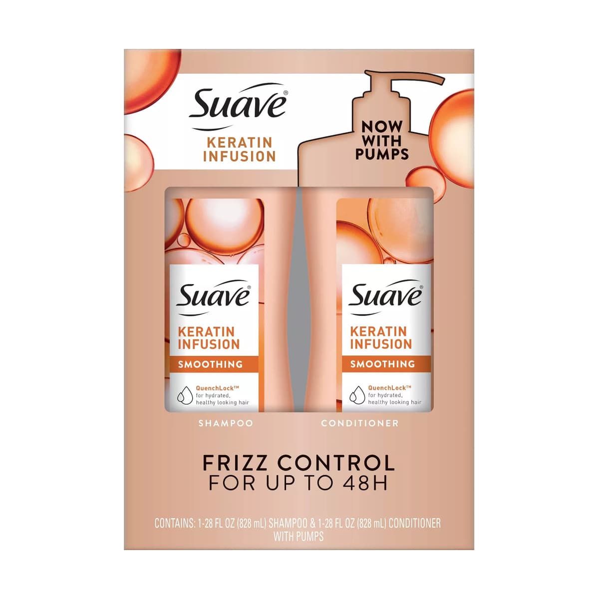 Professionals Keratin Infusion Smoothing Shampoo and Conditioner