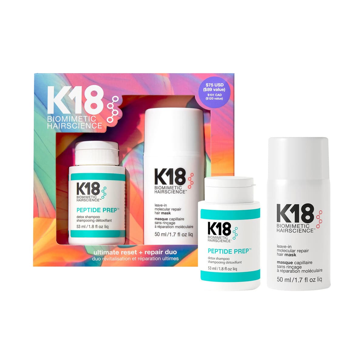 Ultimate Reset + Repair Hair Mask and Shampoo Value Set