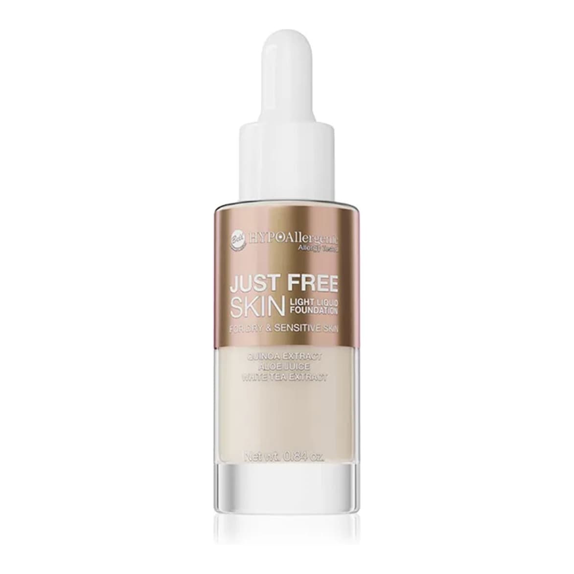 HYPOAllergenic Just Free Skin Light Liquid Foundation 01 Light