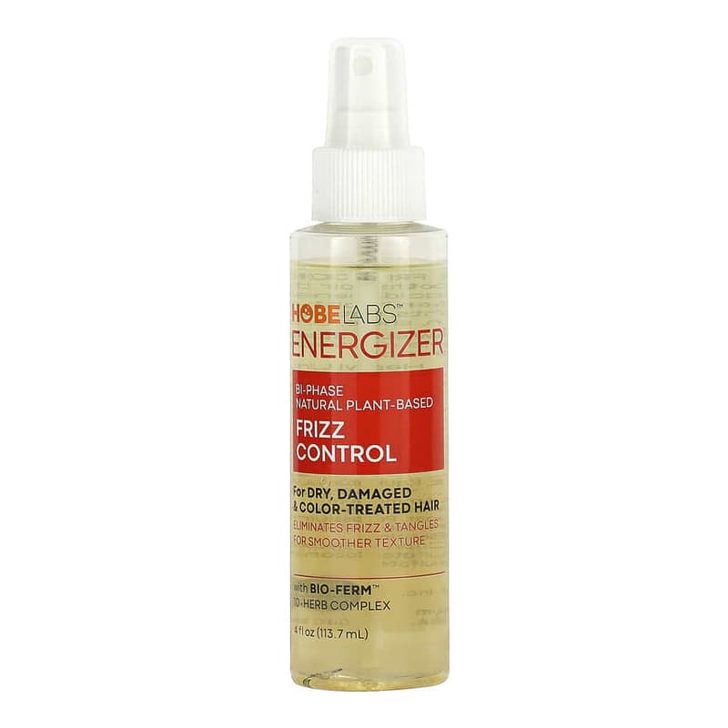 Bi-Phase Natural Plant-Based Frizz Control, For Dry, Damaged & Color-Treated Hair
