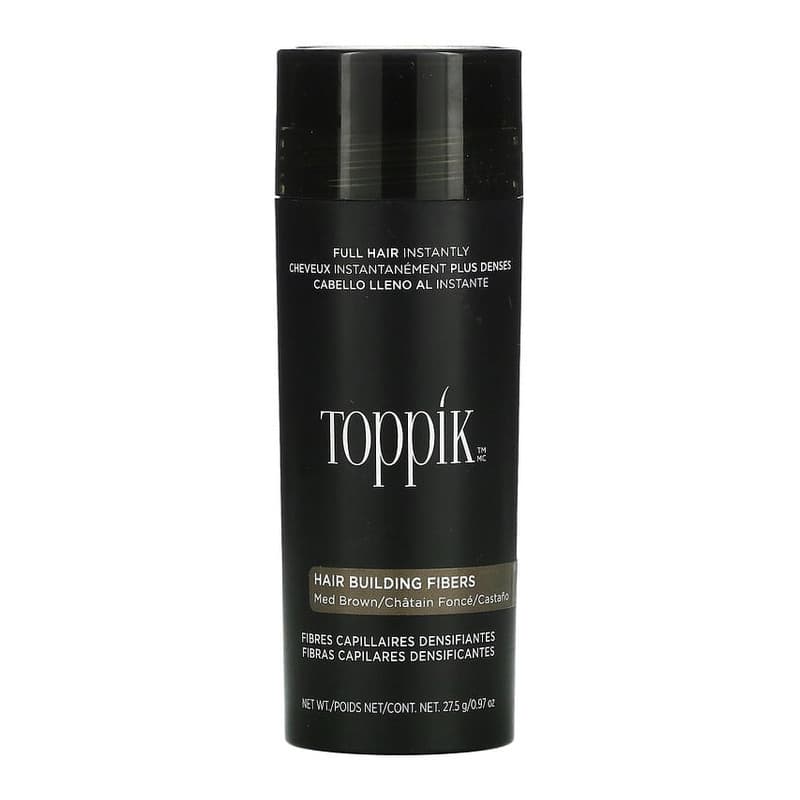 Hair Building Fibers, Medium Brown