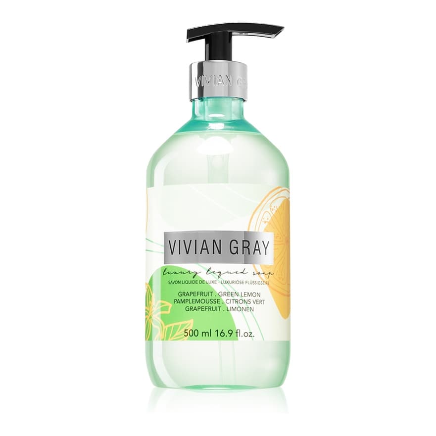 Modern Pastel Grapefruit & Green Lemon