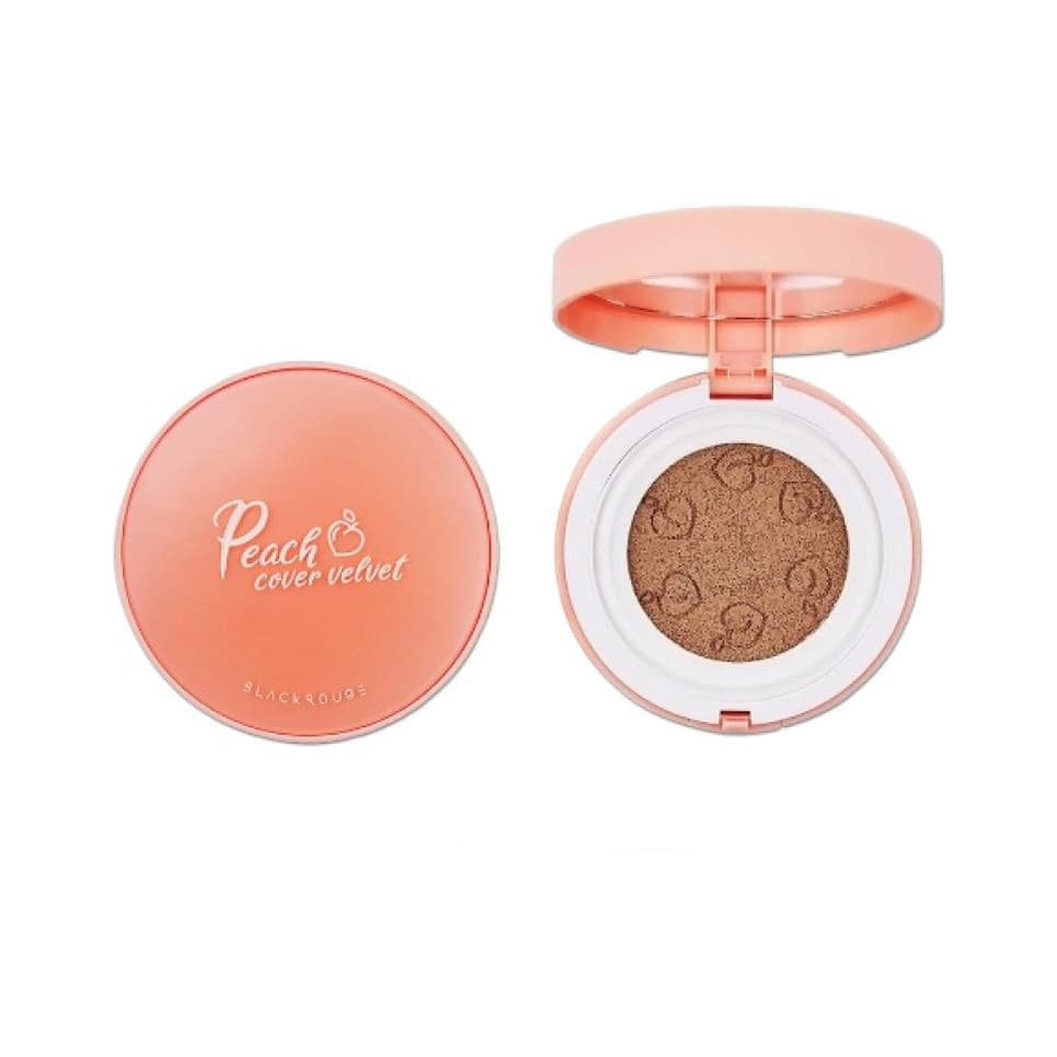 Peach Cover Velvet Cushion, CP02 Apricot Toktok: #23