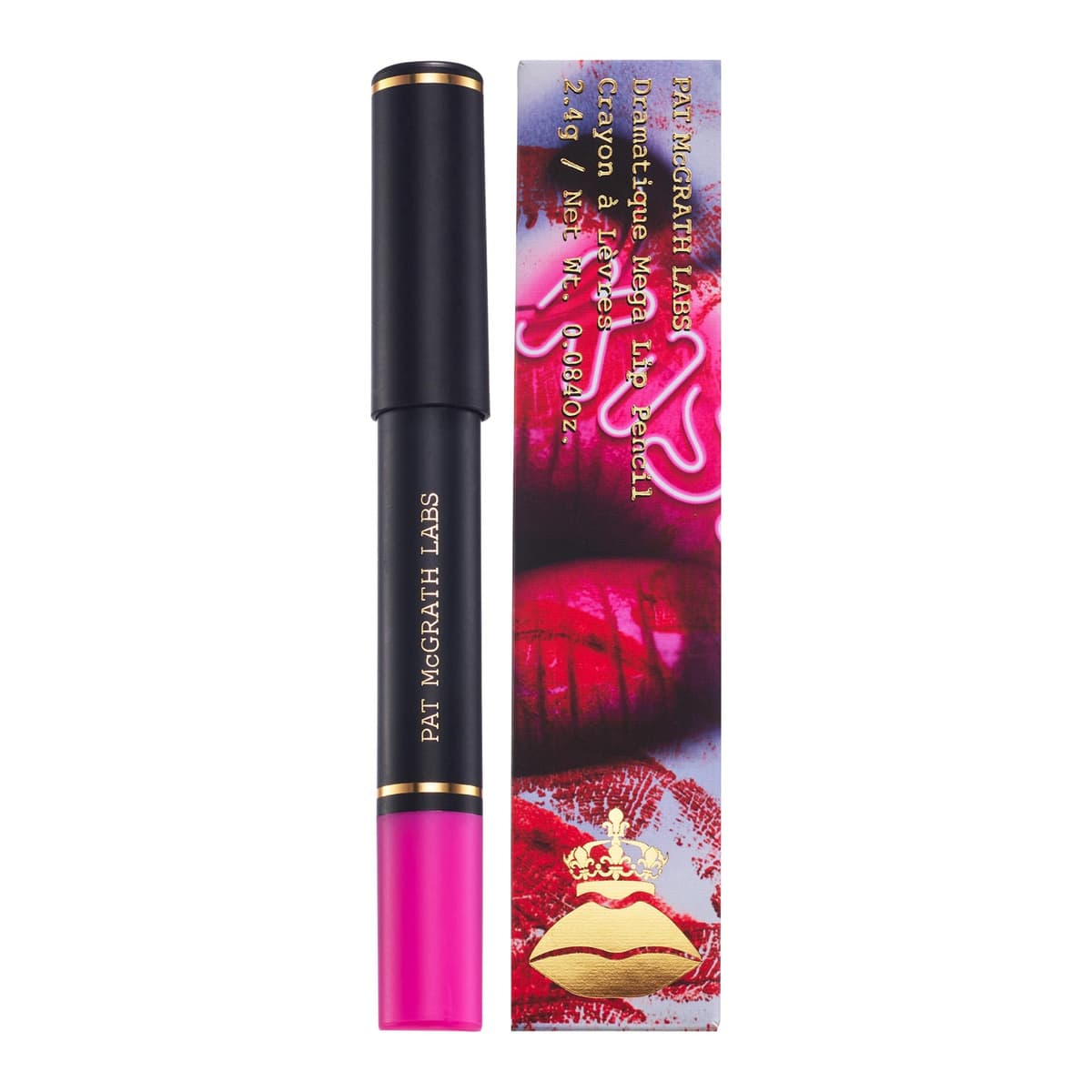 Dramatique Mega Lip Pencil, Flashbulb Fuchsia