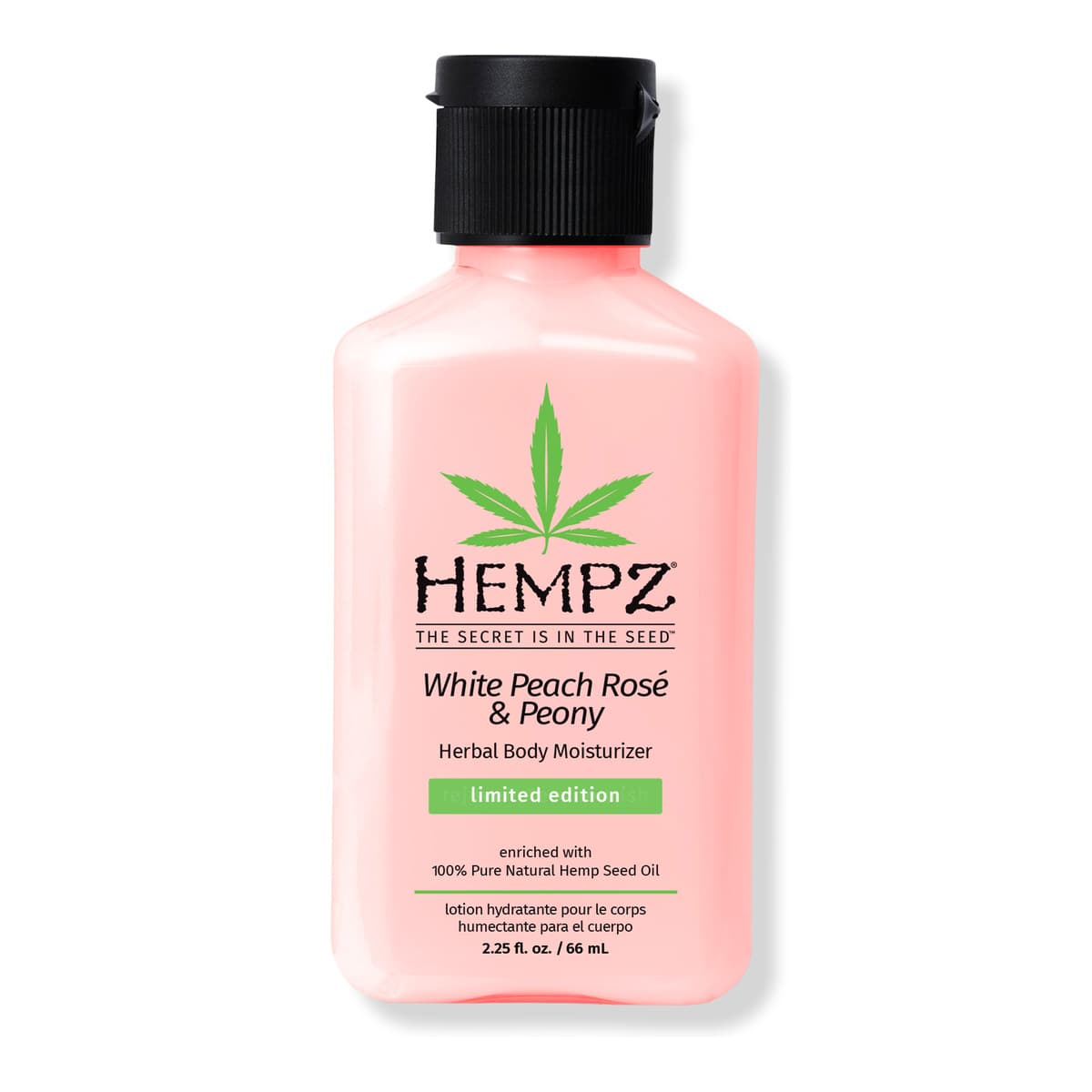 White Peach Rosé & Peony Herbal Body Moisturizer