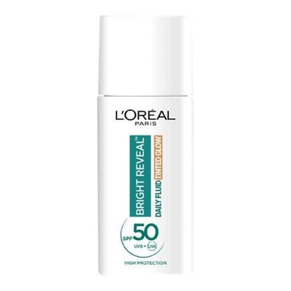 L'Oréal Paris Bright Reveal UV Fluid Tinted Glow Bronze SPF50+