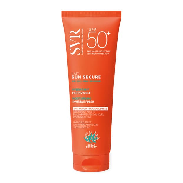 SVR SUN SECURE SPF 50+ Face & Body Milk, Unscented