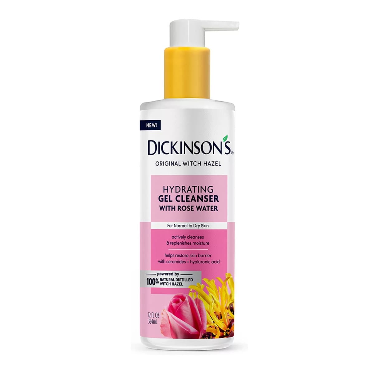 Original Witch Hazel Hydrating Gel Daily Cleanser with Rose Water