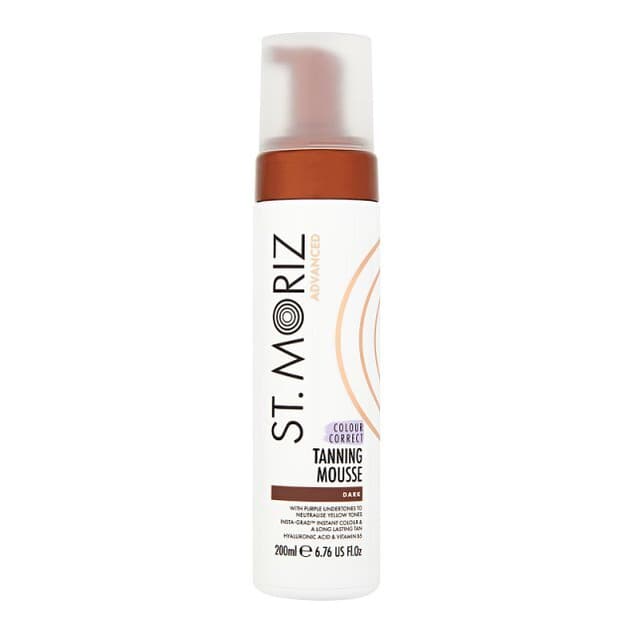 St Moriz Advanced Colour Correcting Tanning Mousse Dark