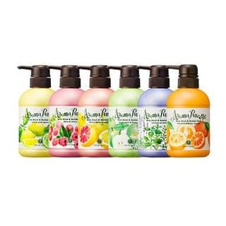 Aroma Rucette Body Wash & Bubble Bath, Pink & White Grapefruit