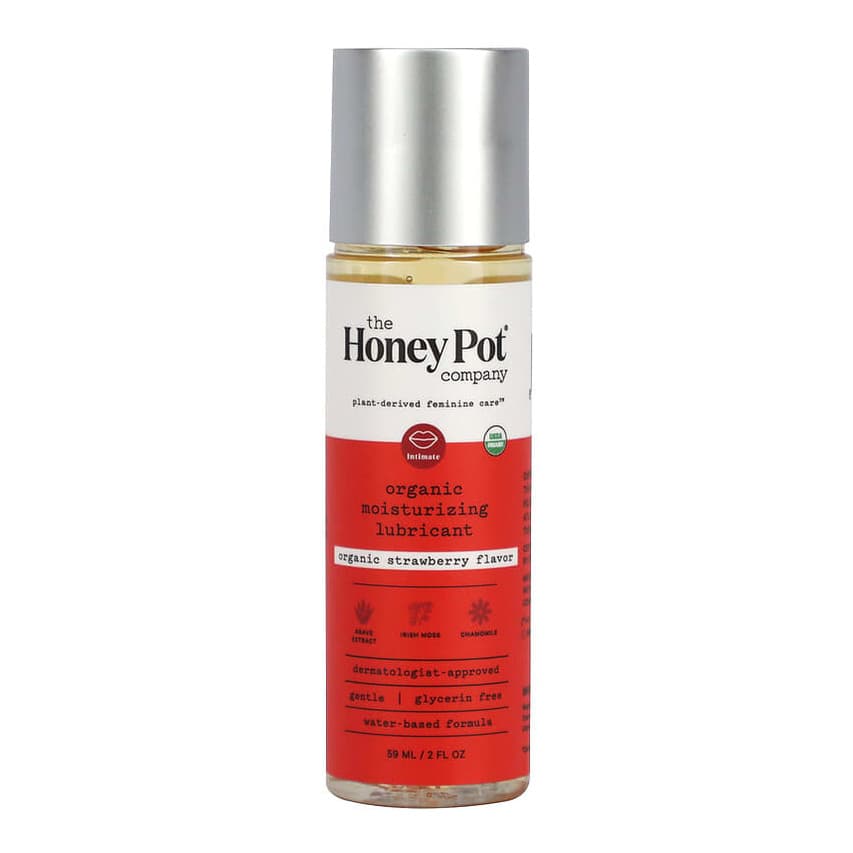Organic Moisturizing Lubricant, Organic Strawberry