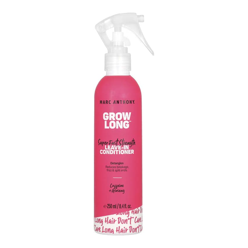 Grow Long, Super Fast Strength, Leave-in Conditioner, Caffeine + Ginseng
