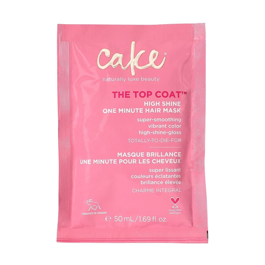 The Top Coat High Shine One Minute Hair Mask