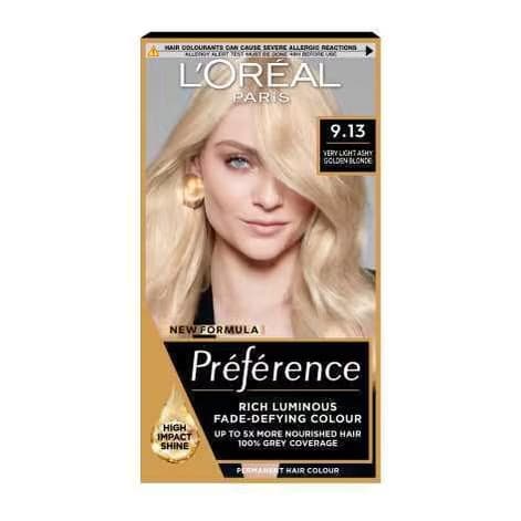 Preference Infinia 9.13 Bergen Light Beige Blonde Hair Dye