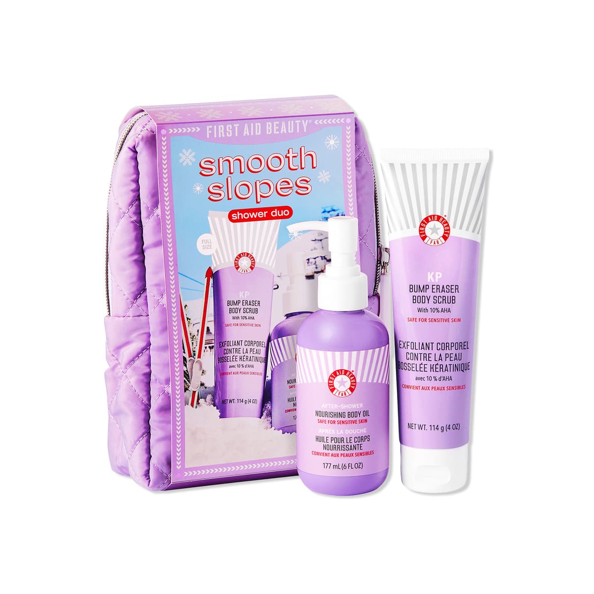 Smooth Slopes Shower Duo