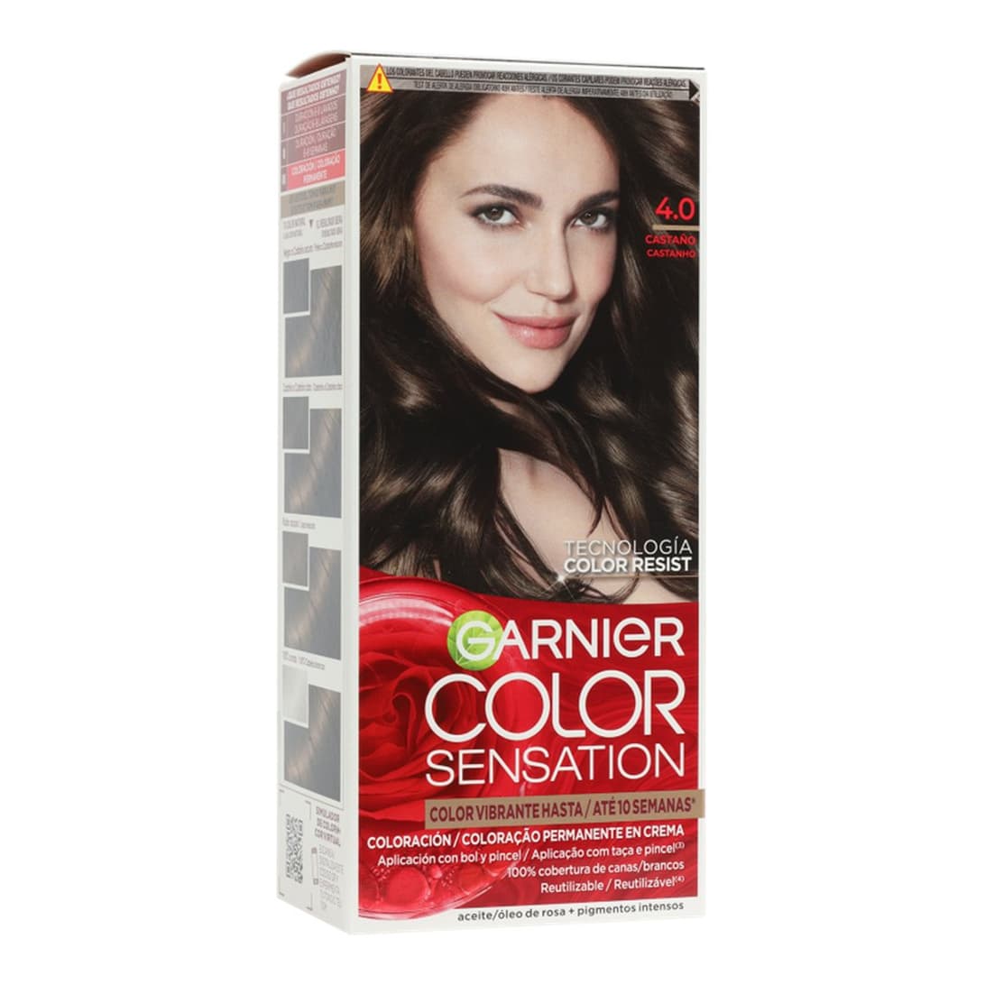 Color Sensation Permanent Hair Dye 4.0 Brown