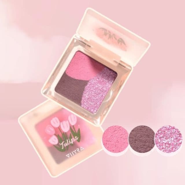 Dreamy Gradient 3 Color Eyeshadow, #N05 Little Raspberry