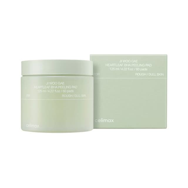 JIWOOGAE Heartleaf BHA Peeling Pad