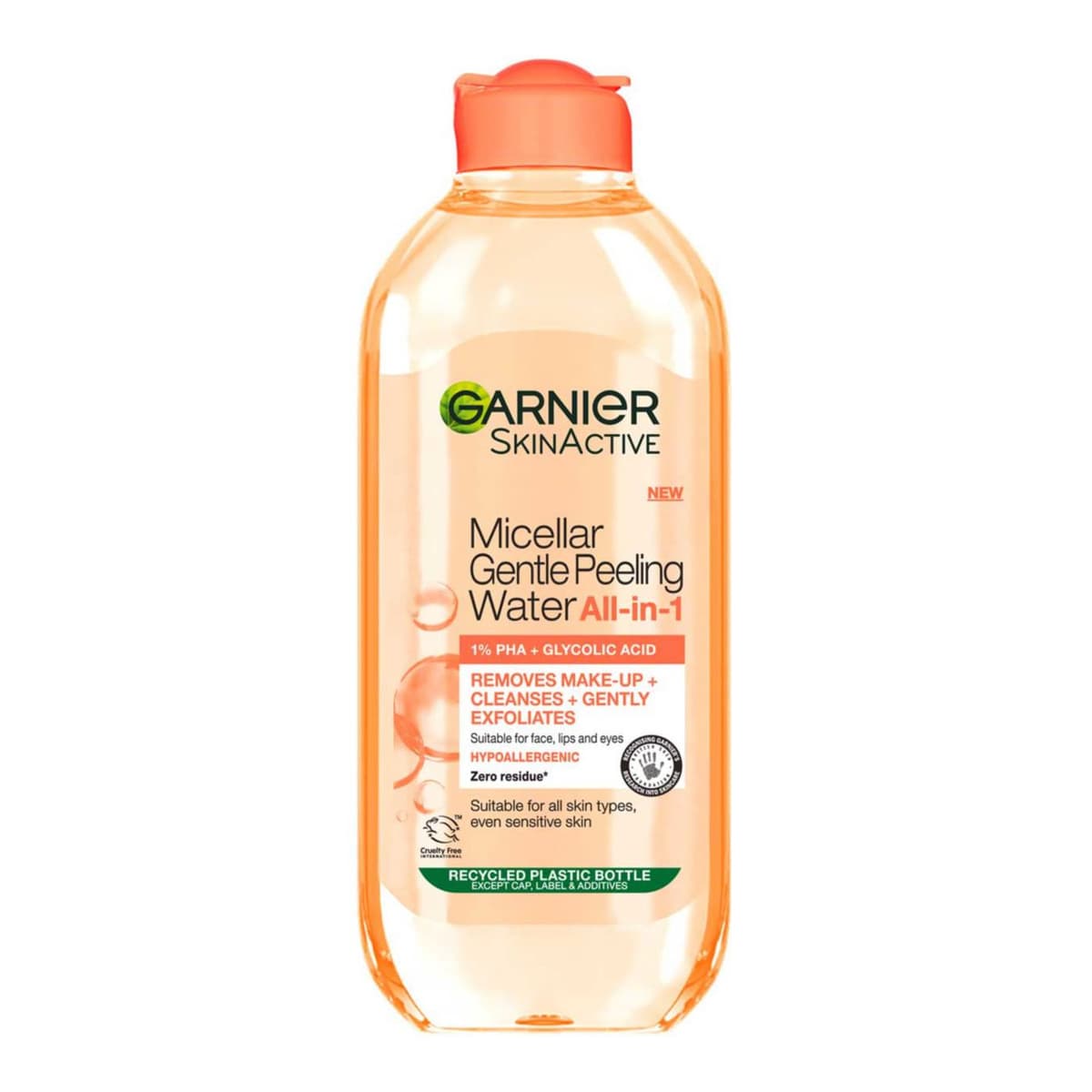 Micellar Gentle Peeling Water All-in-1 1% PHA & Glycolic Acid, Cleanse, Exfoliate & Glow