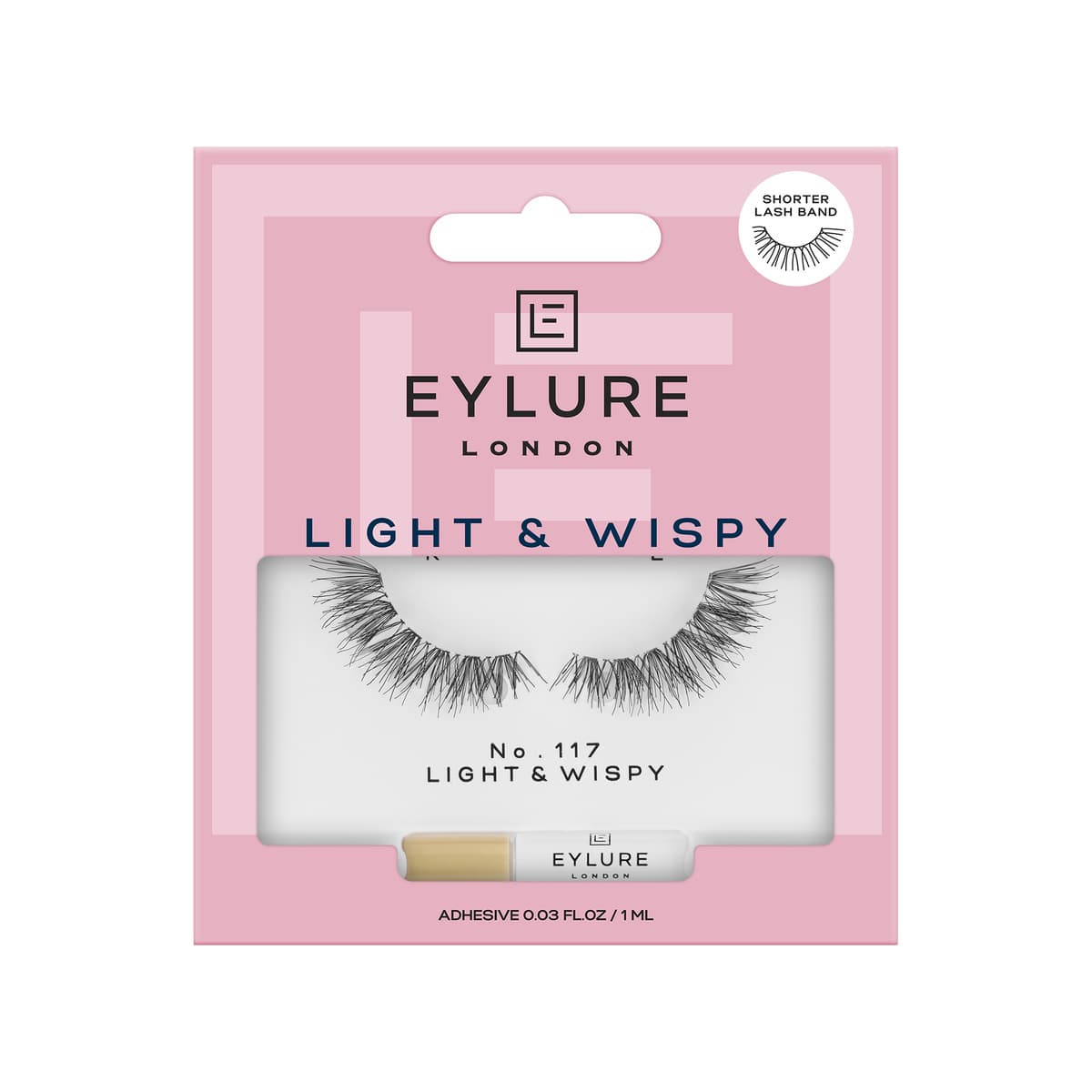 False Lashes - Light & Wispy No. 117