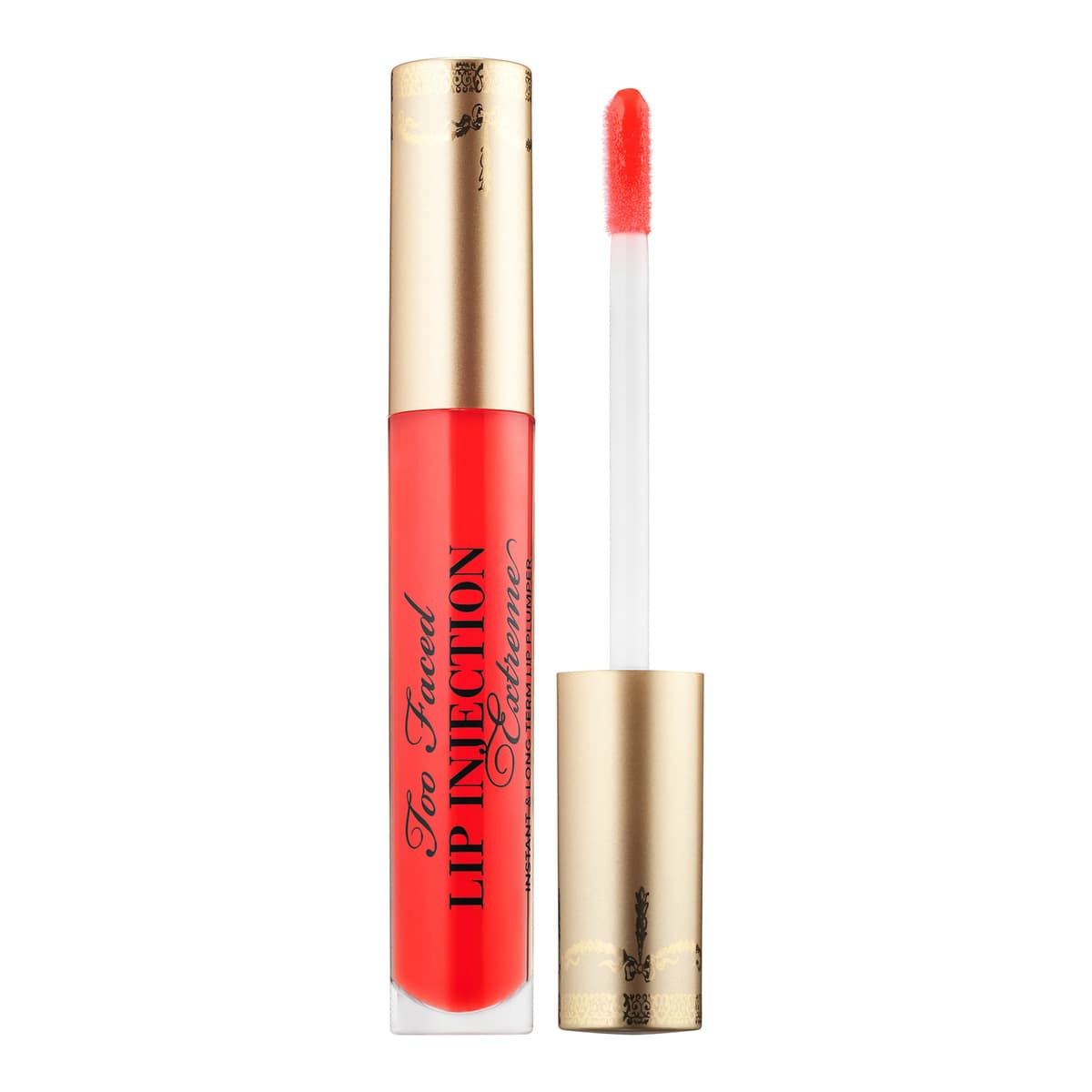 Lip Injection Extreme Lip Plumper Gloss, Tangerine Dream