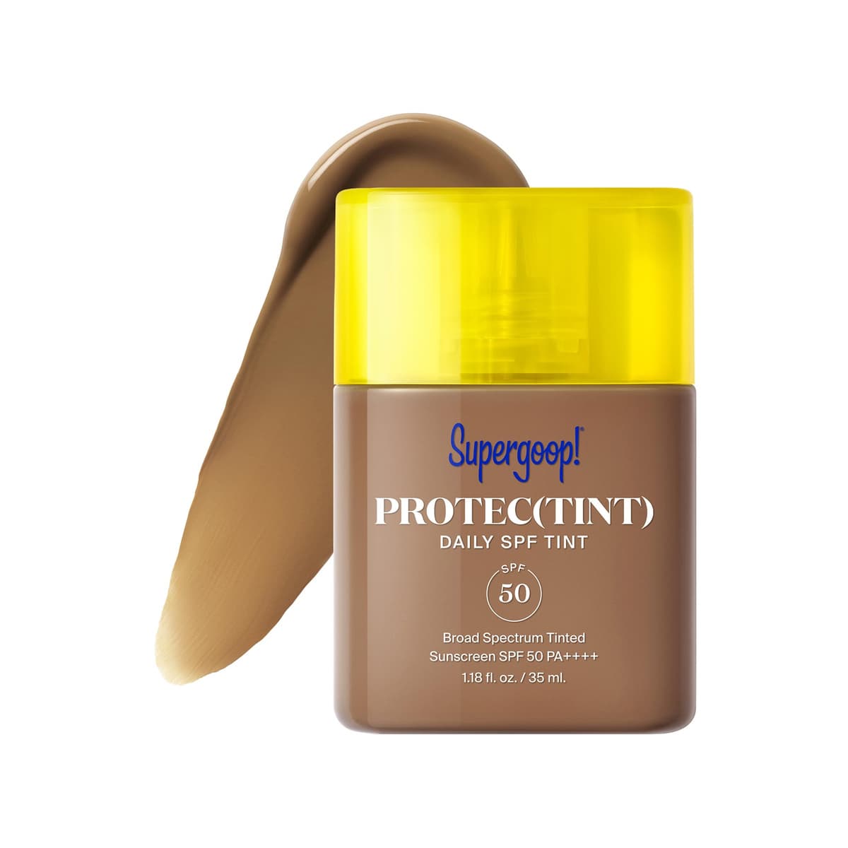 Protec(tint) Daily SPF Tint SPF 50 Sunscreen Skin Tint with Ectoin, 40W