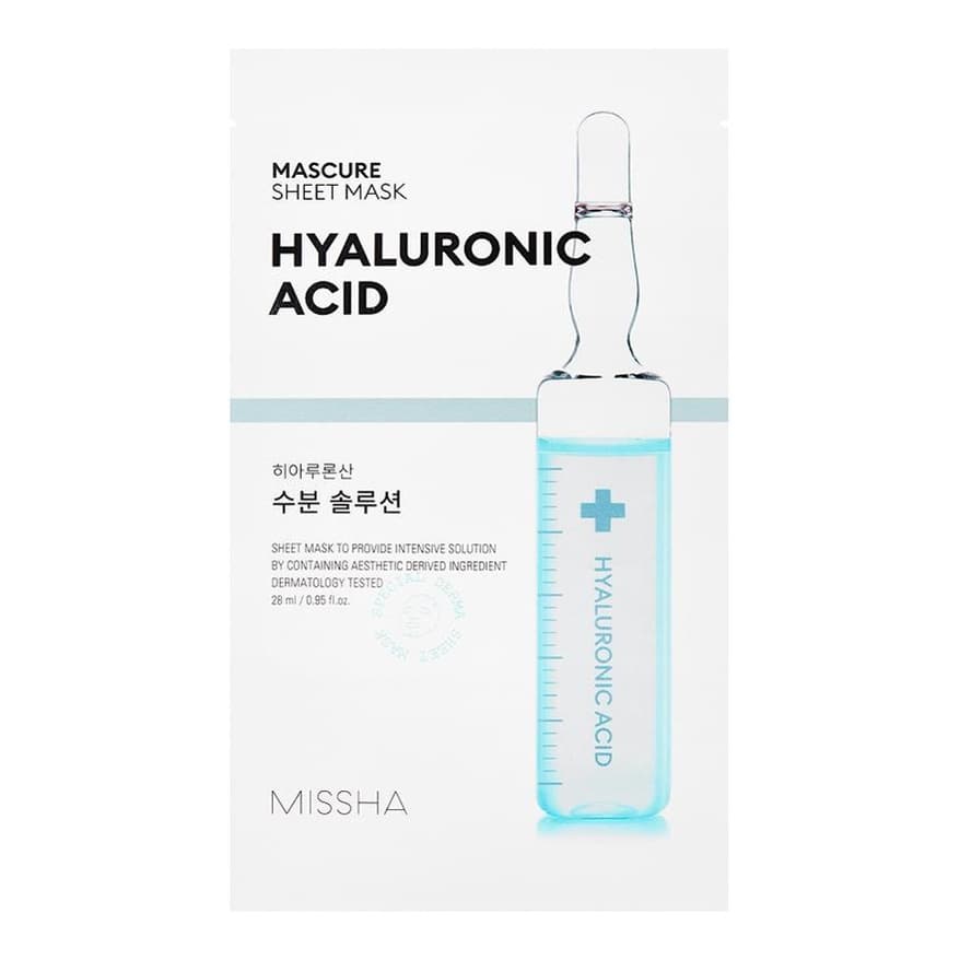 Mascure Hydra Solution Sheet Mask Hyaluronic Acid