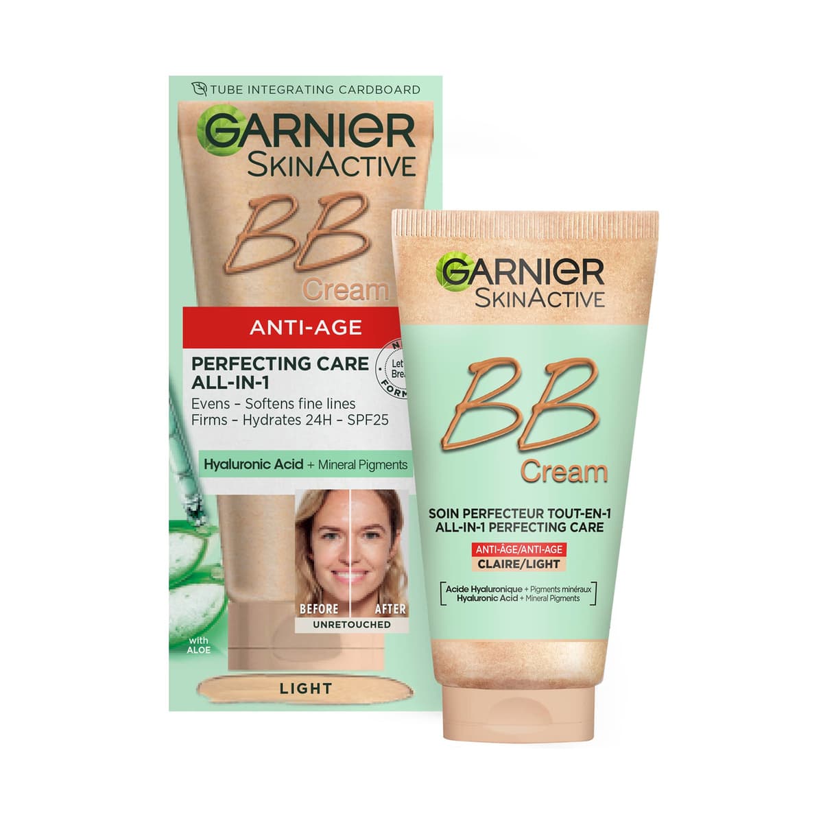 SkinActive BB Cream Anti-Aging Tinted Moisturizer SPF25 - Light