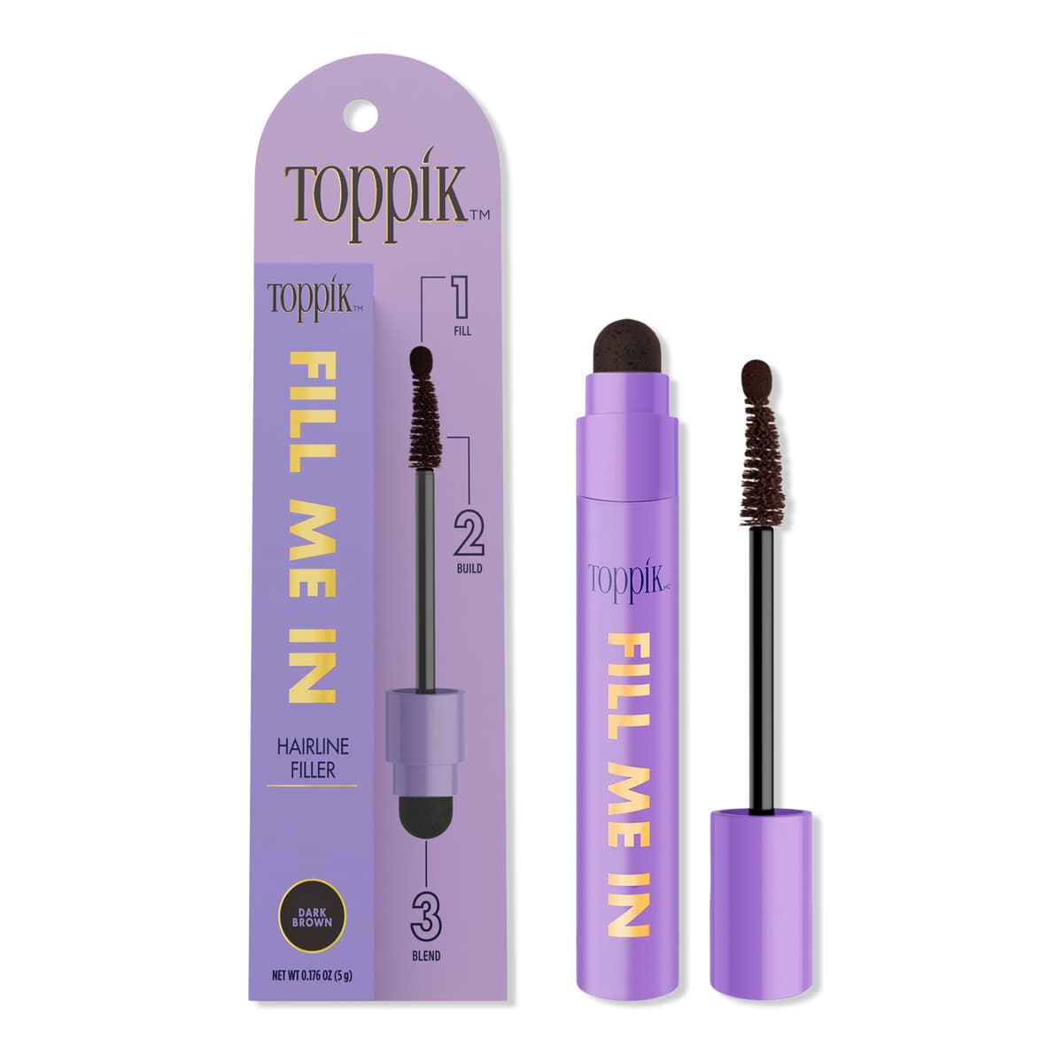 Fill Me In Hairline Filler, Dark Brown