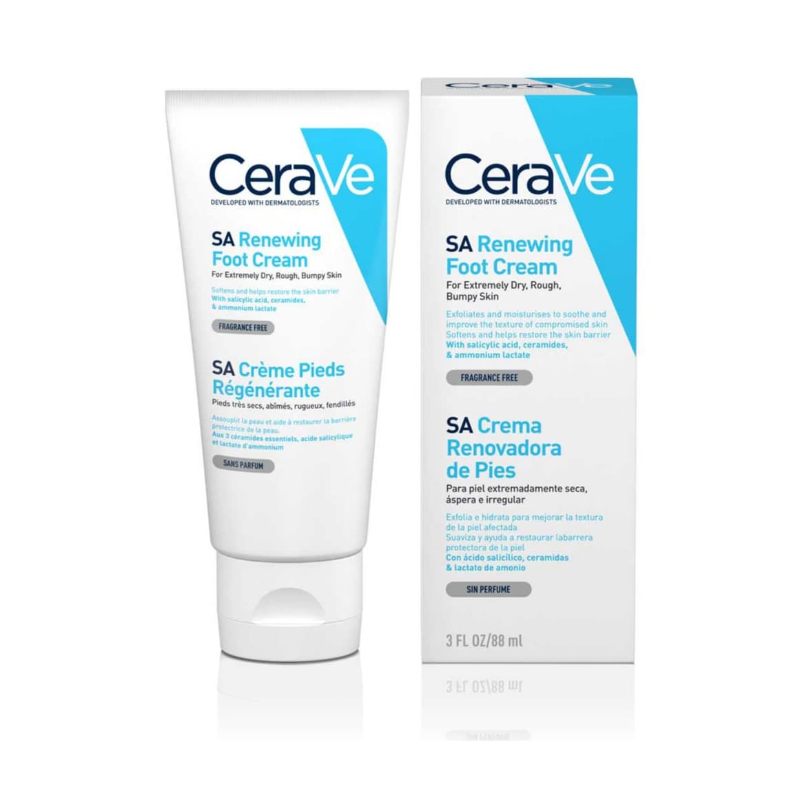 SA Renewing Foot Cream with Salicylic Acid for Extremely Dry Rough & Bumpy Skin