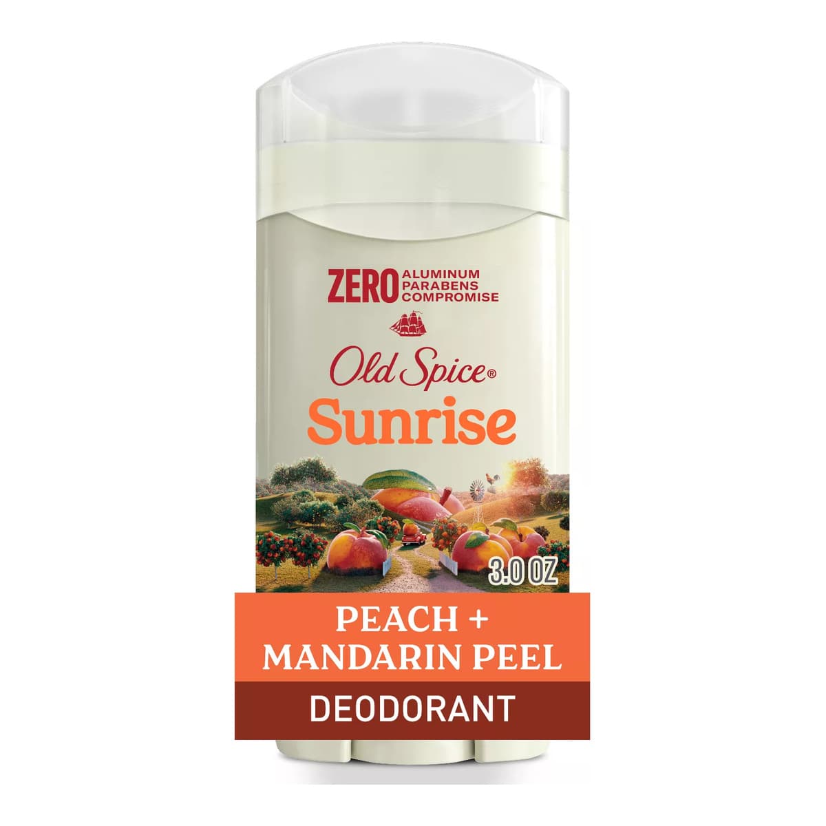 Aluminum Free Deodorant - Sunrise - Peach and Vanilla Scented