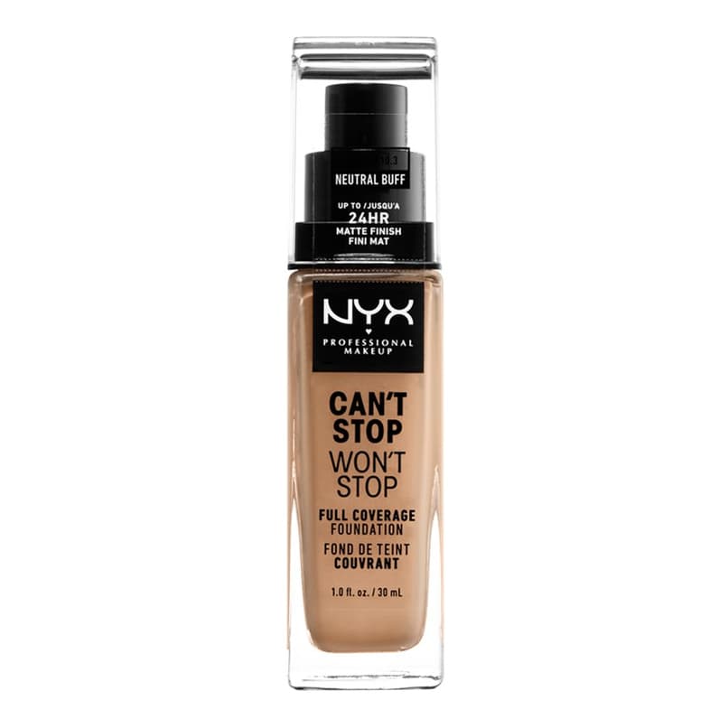 Pro Makeup Can't Stop Won't Stop Foundation Neutral Buff