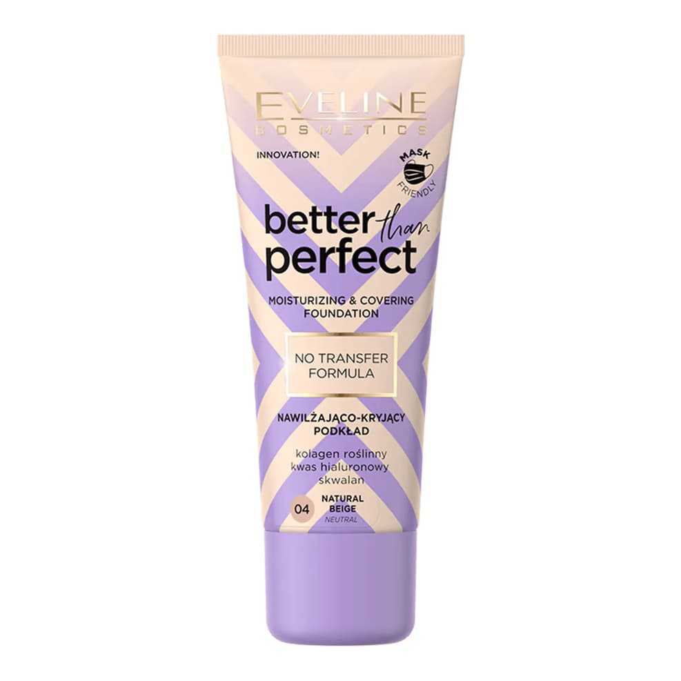 Cosmetics Better Than Perfect Moisturizing & Covering Foundation 04 Natural Beige
