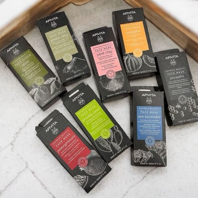Express Beauty Face Mask, Sea Lavender Moisturizing & Anti-Pollution