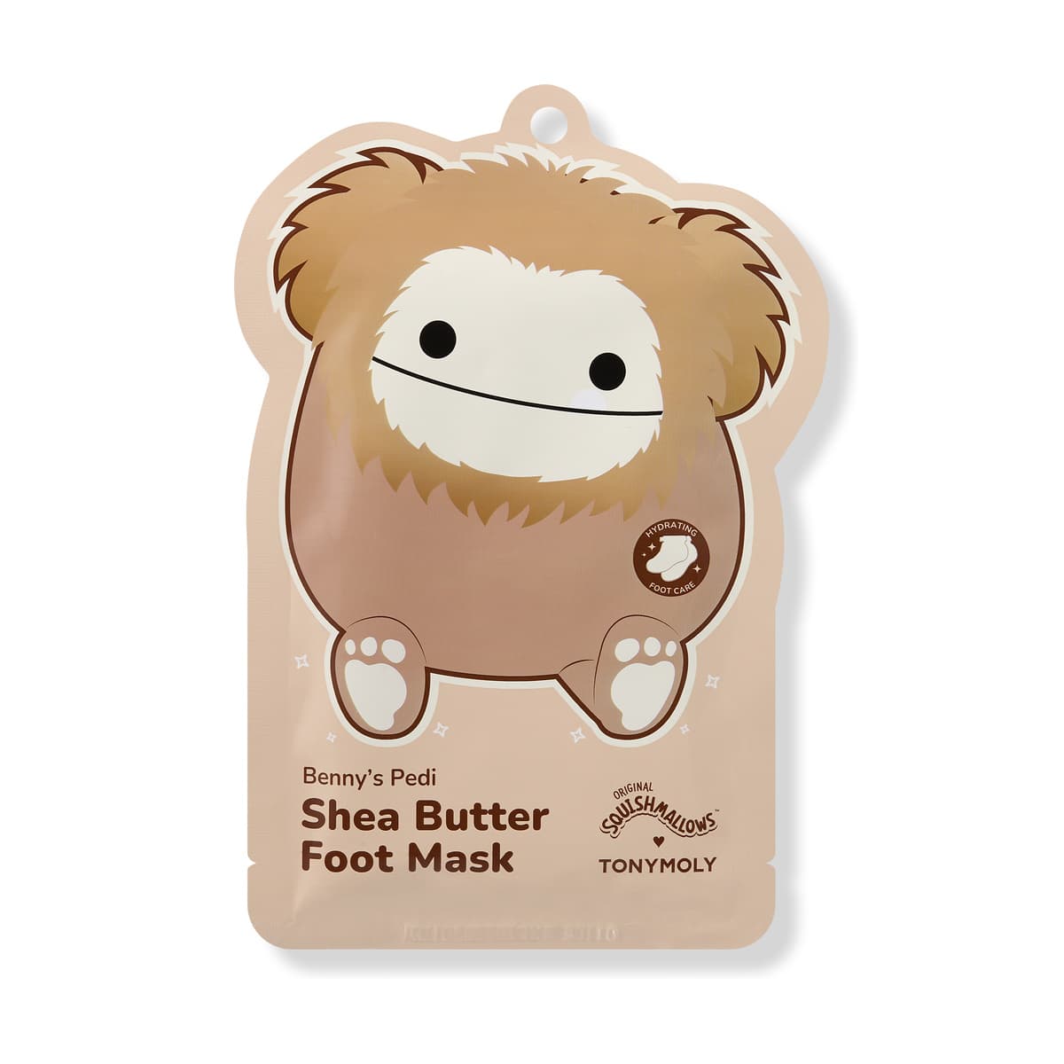 Squishmallows Benny's Pedi Hydrating Shea Butter Foot Mask