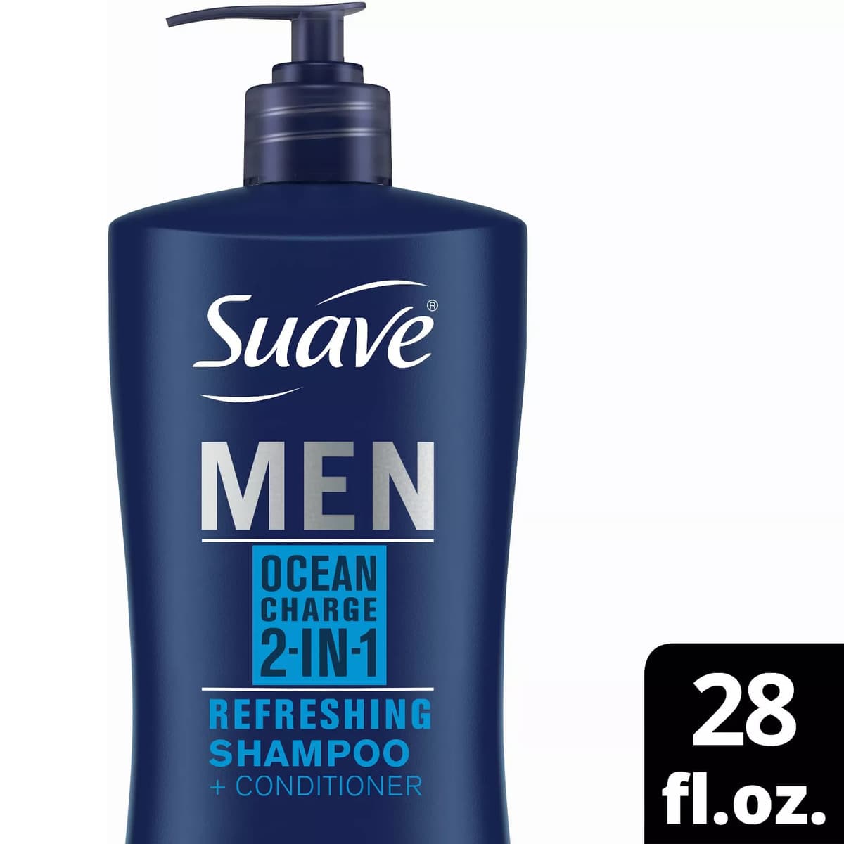 Men 2-in-1 Pump Shampoo & Conditioner - Ocean Charge