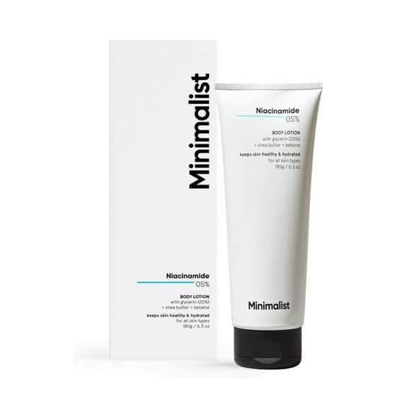 5% Niacinamide Body Lotion, Repairs Skin Barrier