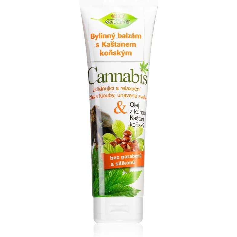 Herbal Fluid for Tired Muscles with Cannabis