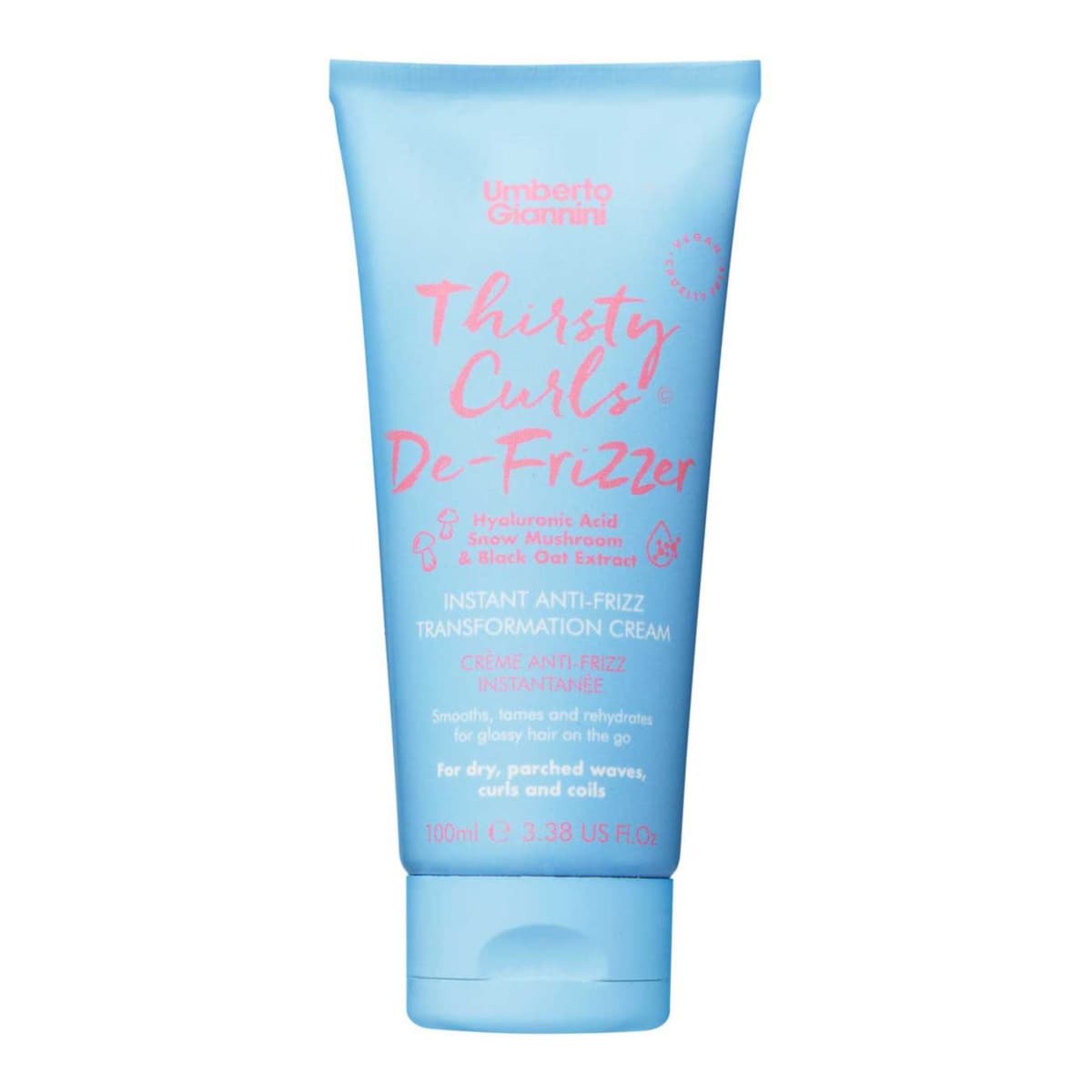 Thirsty Curls Instant Anti-Frizz Transformation Cream