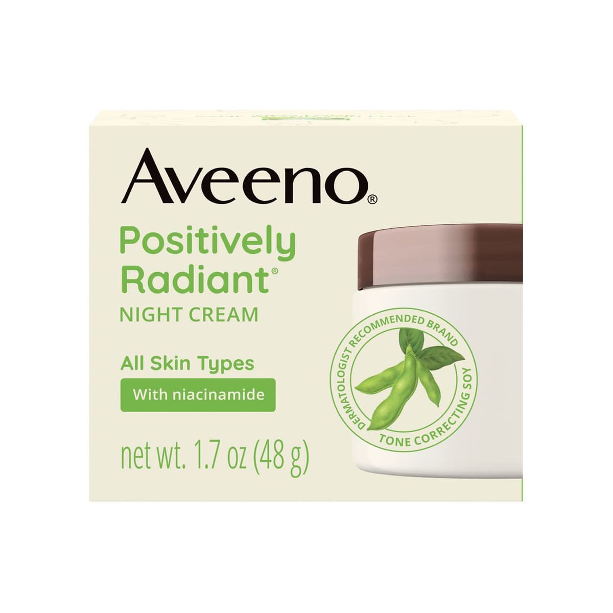 Positively Radiant Moisturizing Face & Neck Night Cream