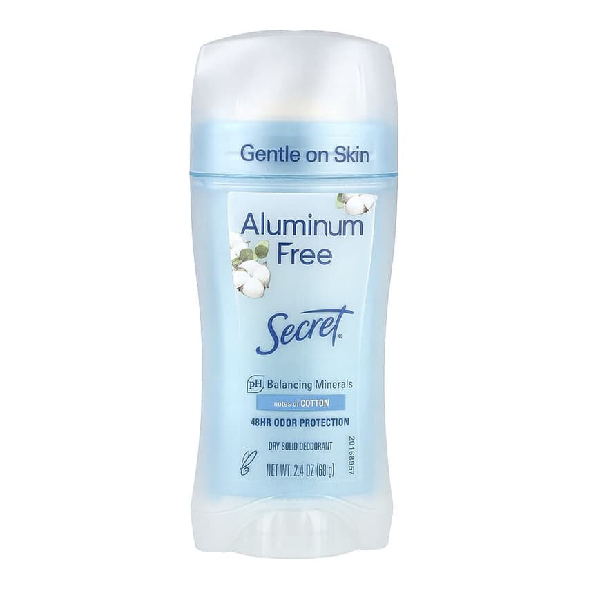 Aluminum Free Deodorant, Cotton