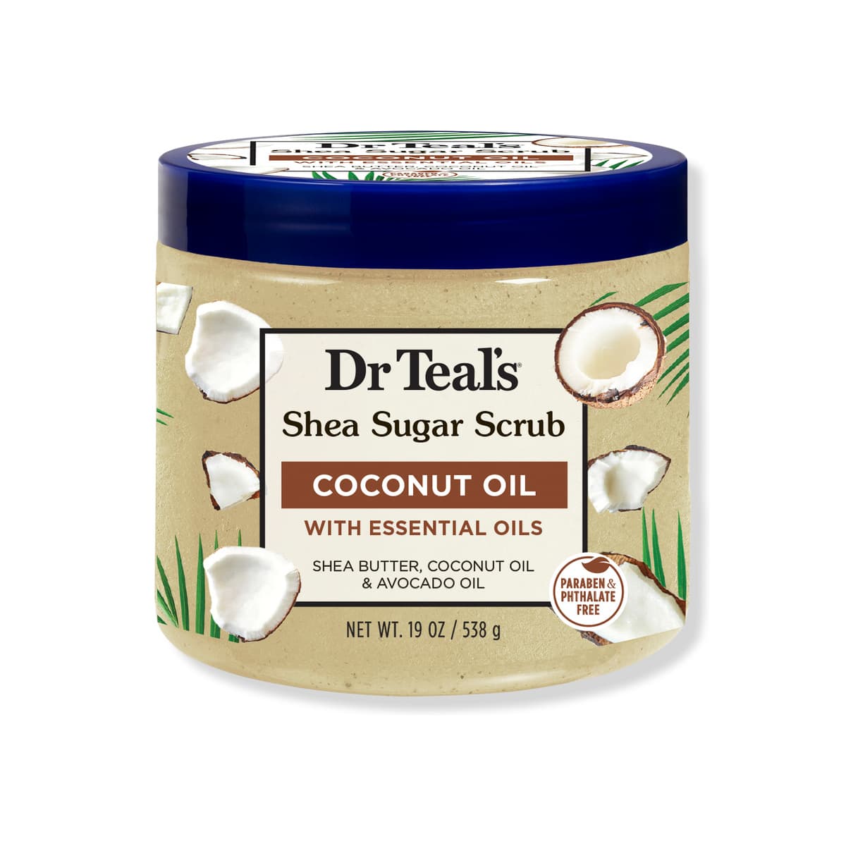 Shea Sugar Body Scrub with Coconut Oil and Essential Oils
