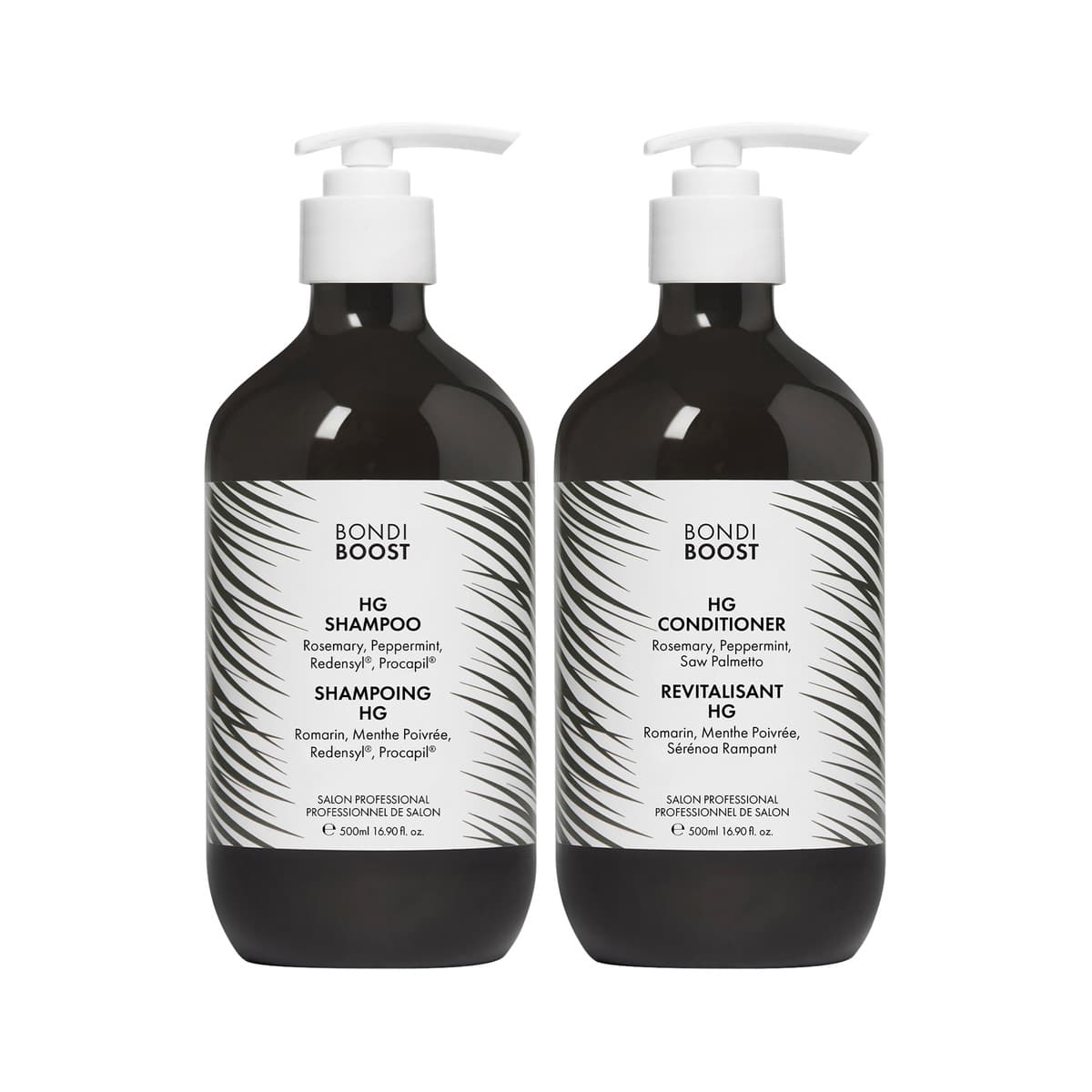 HG Shampoo & Conditioner Set for Thinning Hair with Rosemary
