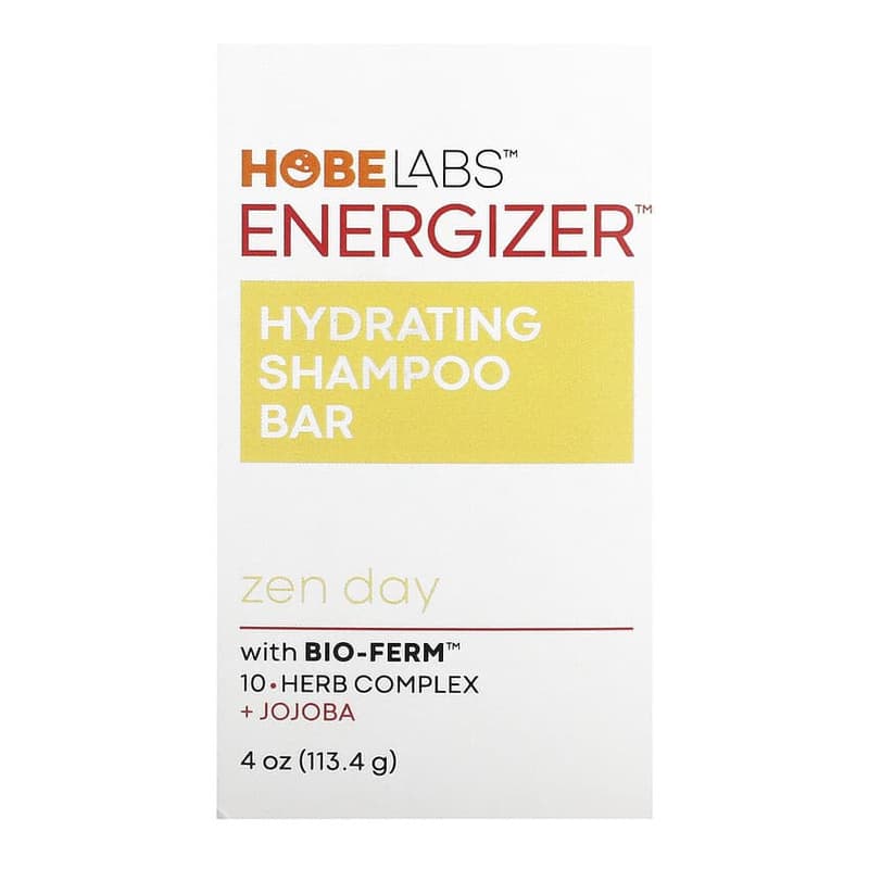 Energizer, Hydrating Shampoo Bar, Zen Day