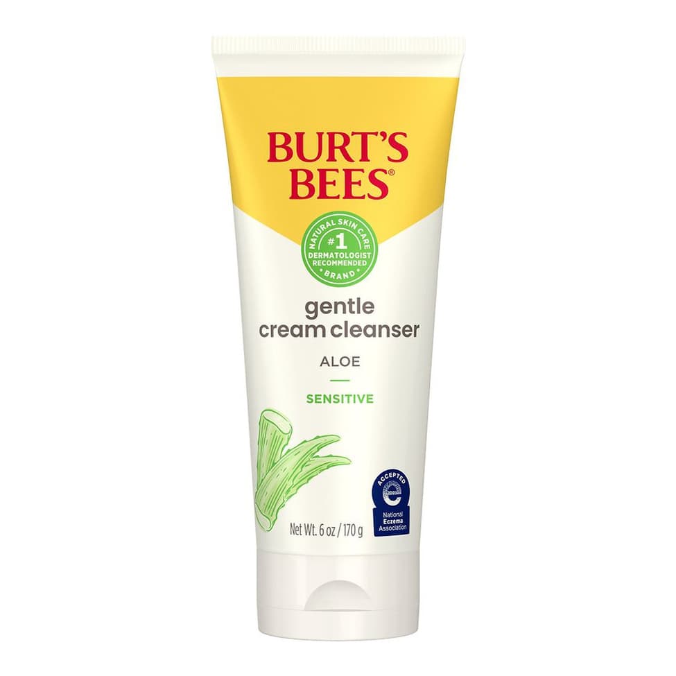 Gentle Cream Cleanser with Aloe for Sensitive Skin