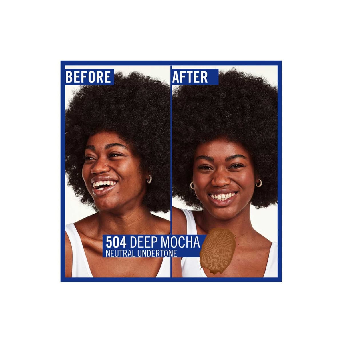 Match Perfection Foundation SPF 20, #504 Deep Mocha