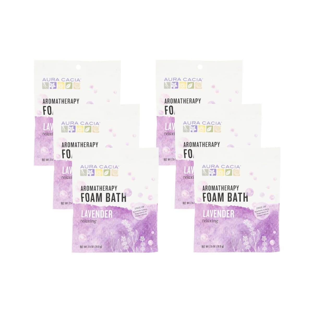 Relaxing Lavender Aromatherapy Foam Bath